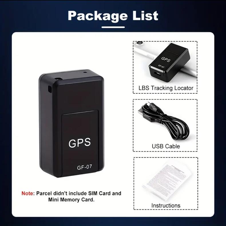 GPS Mini Auto Proti Ztrátě Zařízení Lokátor Sledovač GPS v Reálném Čase, Mini Vozidlo Auto GPS Sledovač Lokátor v Reálném Čase