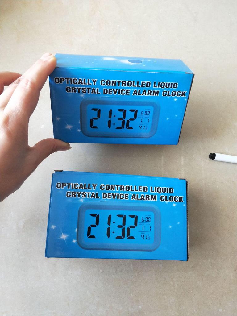 LED Digital Alarm Clock with Smart Night Light - Creative, Kid-Friendly Gift