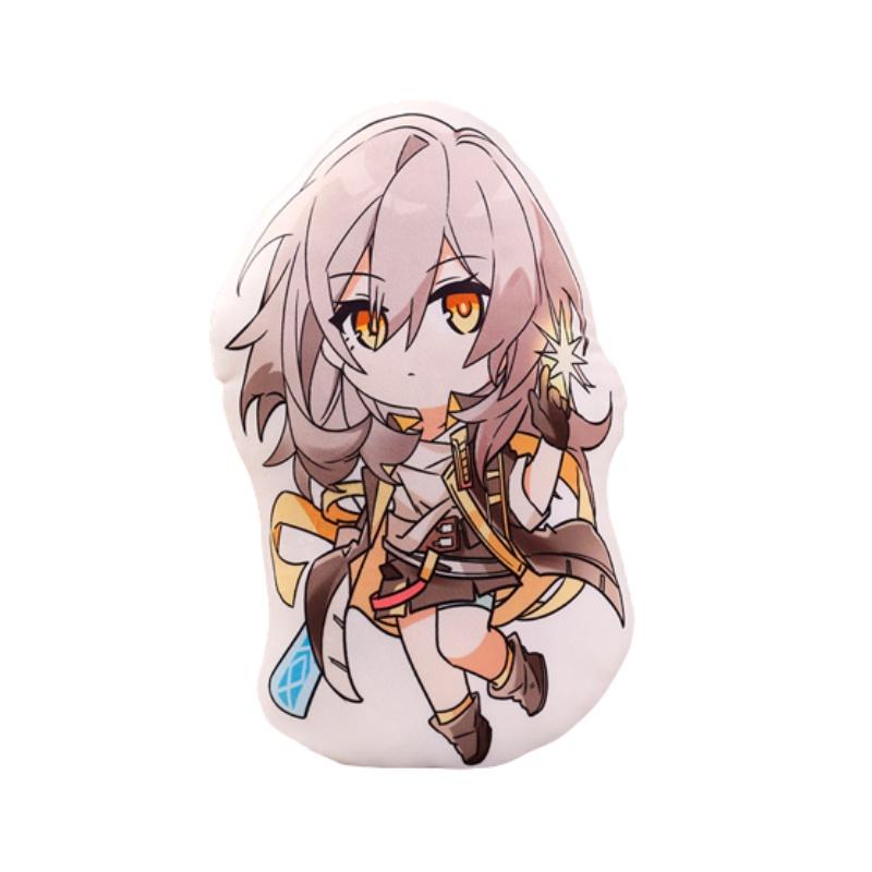 Honkai Star Rail Plush Dolls Throw Pillow Comfortable And Soft Fabric Perfect Gift For Game Fans