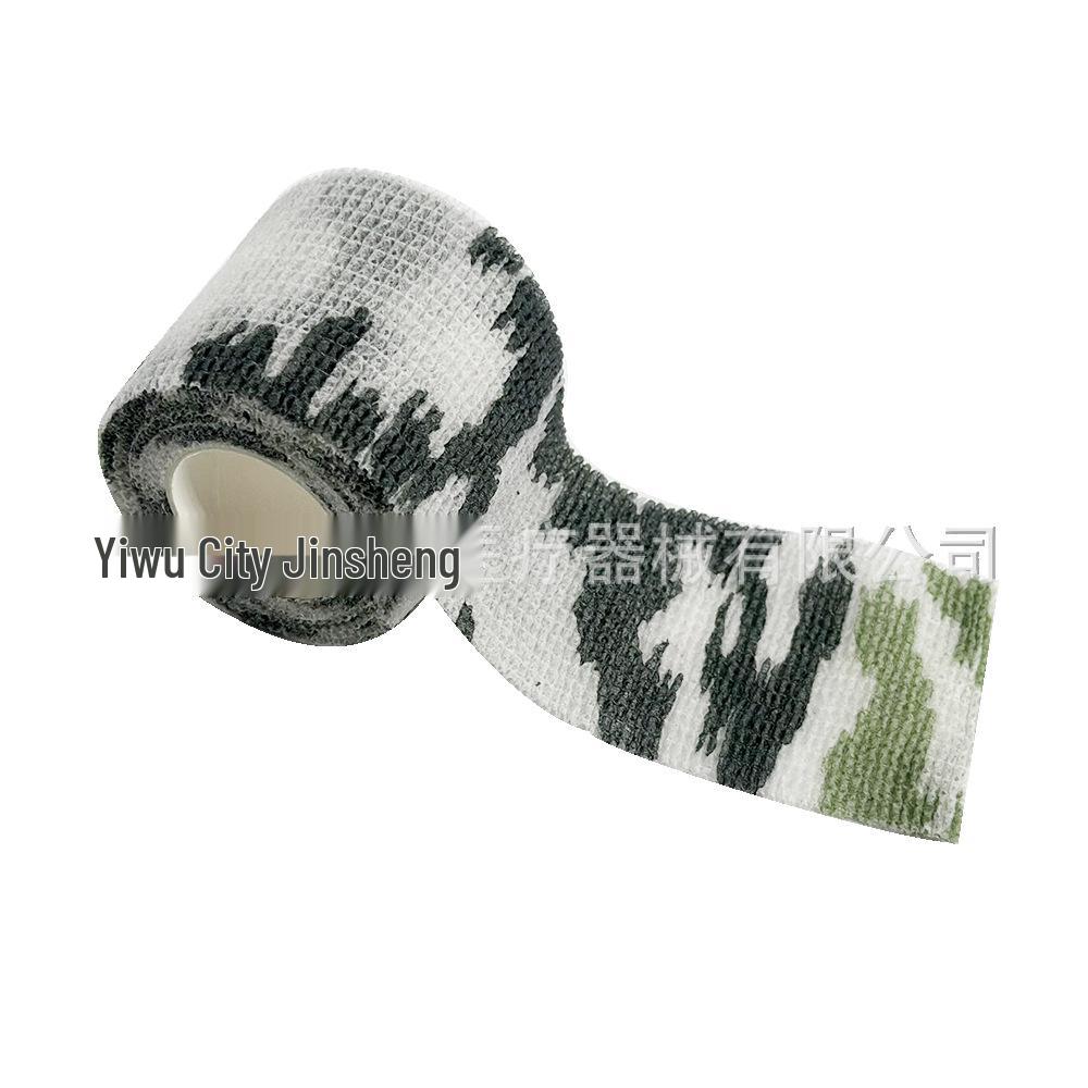 Selbsthaftende elastische Bandage zur Unterstützung von Handgelenk und Knöchel beim Sport