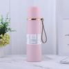 Poignée de conservation de la chaleur en acier inoxydable 304, Double couvercle, tasse d'eau Portable Simple pour hommes et femmes