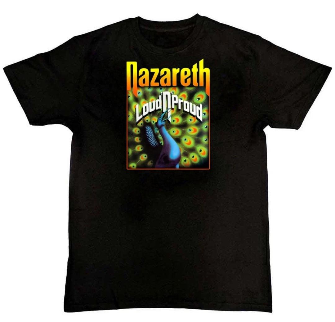Nazareth Loud n Proud Rock Roll Graphic Print T-Shirt XXXL