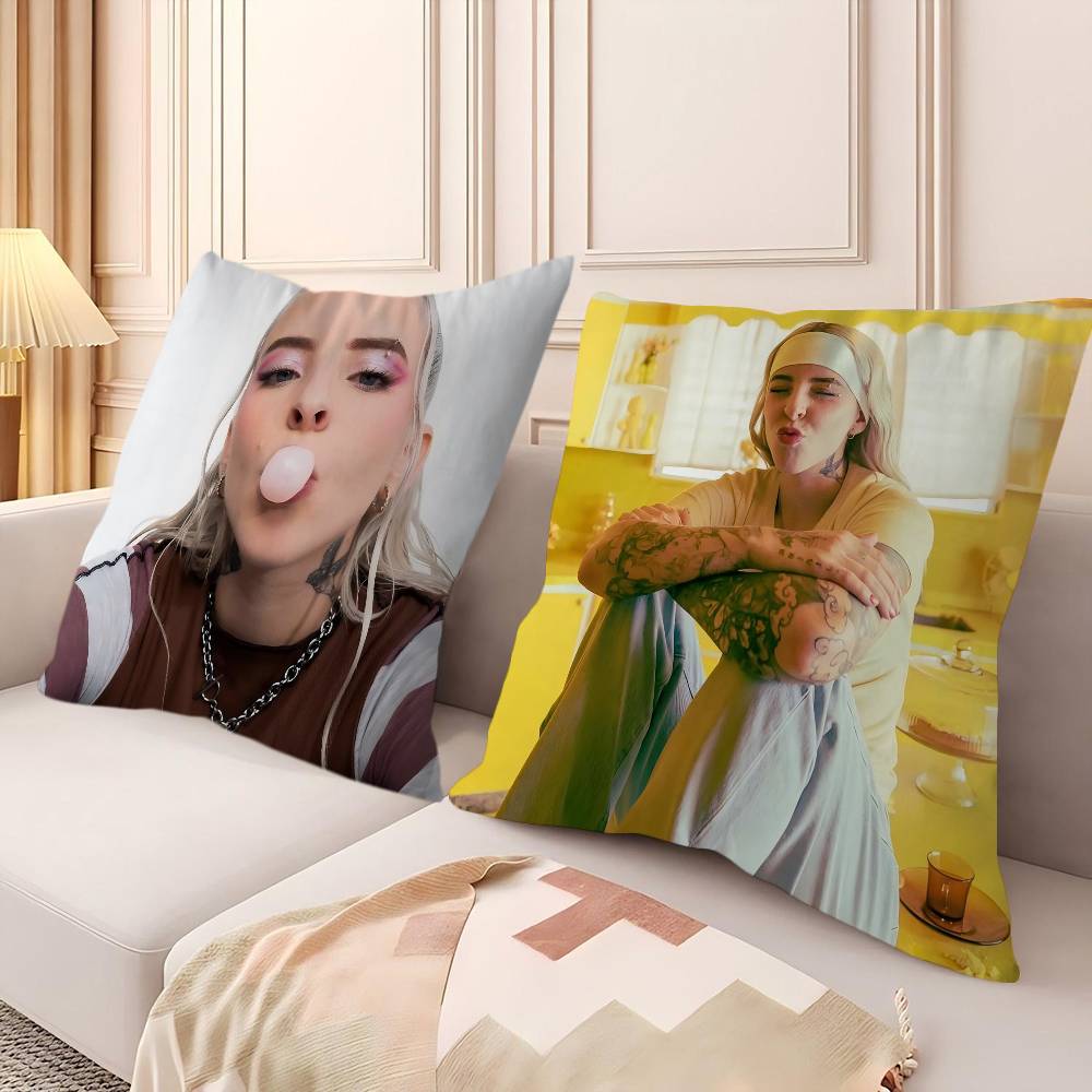 Singer Young Miko Movie Sticky Pillow Cover Design Cushion Cover Decor Holiday Decorati