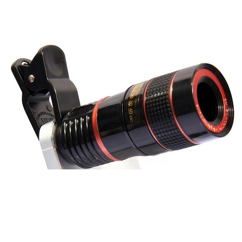 8x Mobile Phone Telescope HD Camera Lens 8x Long Focus External Zoom Lens  Special for Camping Watching Scenic
