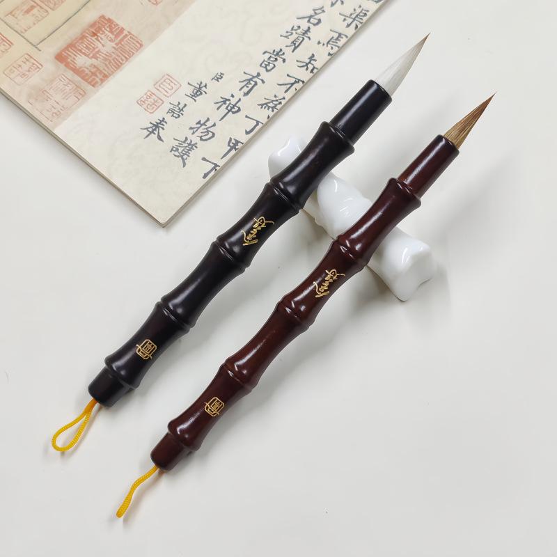 Wolf and Small-case Brush Four Treasures of The Study Small-case Small-line Cursive French Brush