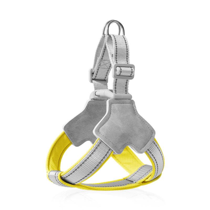 Dog leash Y-shaped chest strap vest type pet dog walking leash Small and medium Shiba Inu Fadou Corgi leash
