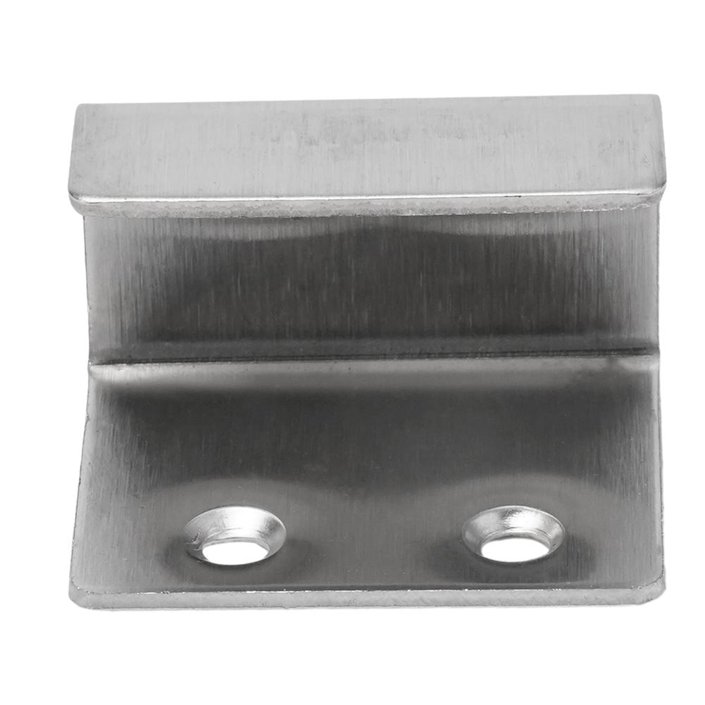 2026 Fixing Hook Brackets Stainless Steel Thicken 5PCS Flat Hooks Hanger Installed Freedom Display Rack Hook Brushed