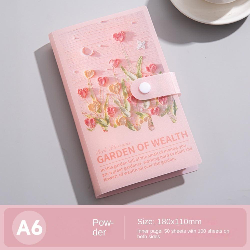 Save Money 100 Envelopes Money Saving Challenge Waterproof Reusable Mini Binder Savings Challenge Oil Painting Budget Binder