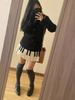 White Women Black Spliced Spring Short Skirt 2025 Y2k Slim Design Harajuku Mini Skirt Female Empire Korea Style Chic Piano Skirt