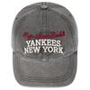 MLB Cotton Baseball Caps Unisex Gray Fashion 3ACPV185N-50CGS
