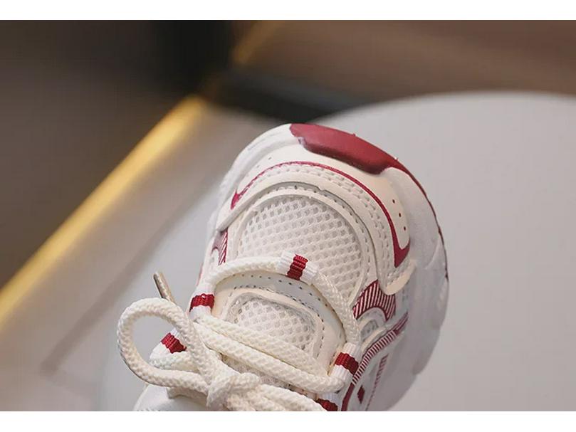 Zapatillas Deportivas de Malla Transpirable para Niños Pequeños: Zapatillas de correr de suela blanda para edades de 1 a 3 años