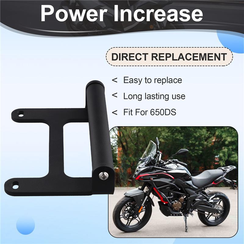A16P-Motorcycle Navigation Plate Bracket Stand Holder Phone GPS Bracket For VOGE 650DS 650DSX DS650
