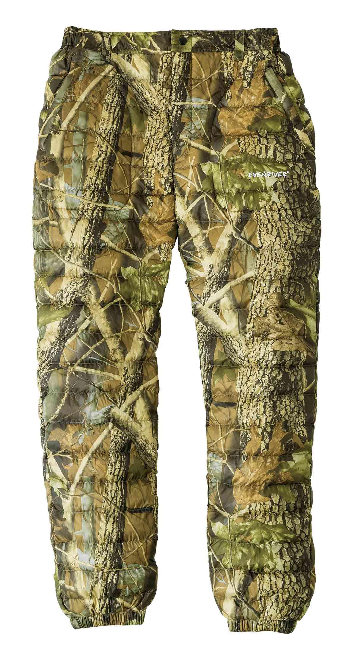 

EVEN RIVER Fiber Down Pants, Autumn/Winter, Tree Camouflage, R122, Size 35, 3L