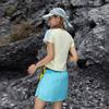 Camiseta Deportiva Casual de Verano, Ropa de Secado Rápido, Camiseta de Manga Corta para Senderismo al Aire Libre en Verano para Mujer