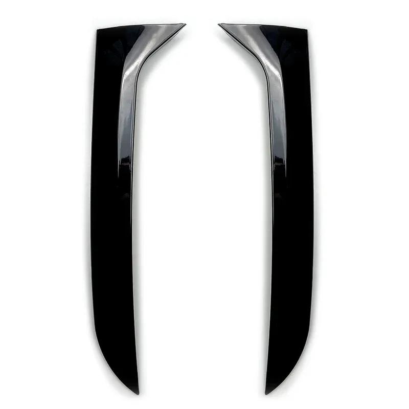 Car Window Side Spoiler Air Splitter Lip Trims Sticker For VW Tiguan Mk1 2007 2008 2009 2010 2011 2012 2013 2014 2015 2016