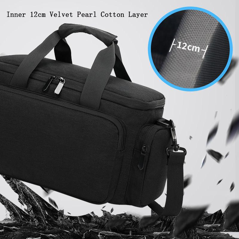 Camera Travel Backpack Waterproof Shock-proof DSLR Camera Photography Tripod Bag with Removable Dividers&Shoulder Strap
