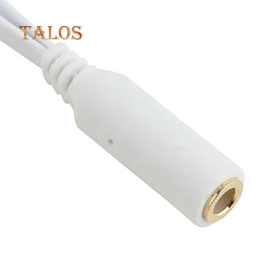 3.5mm Ses Mikrofon Y Ayırıcı Kablo Kulaklık Adaptörü Dişi fo 2 Erkek Adaptör Bilgisayar Gadget'ları