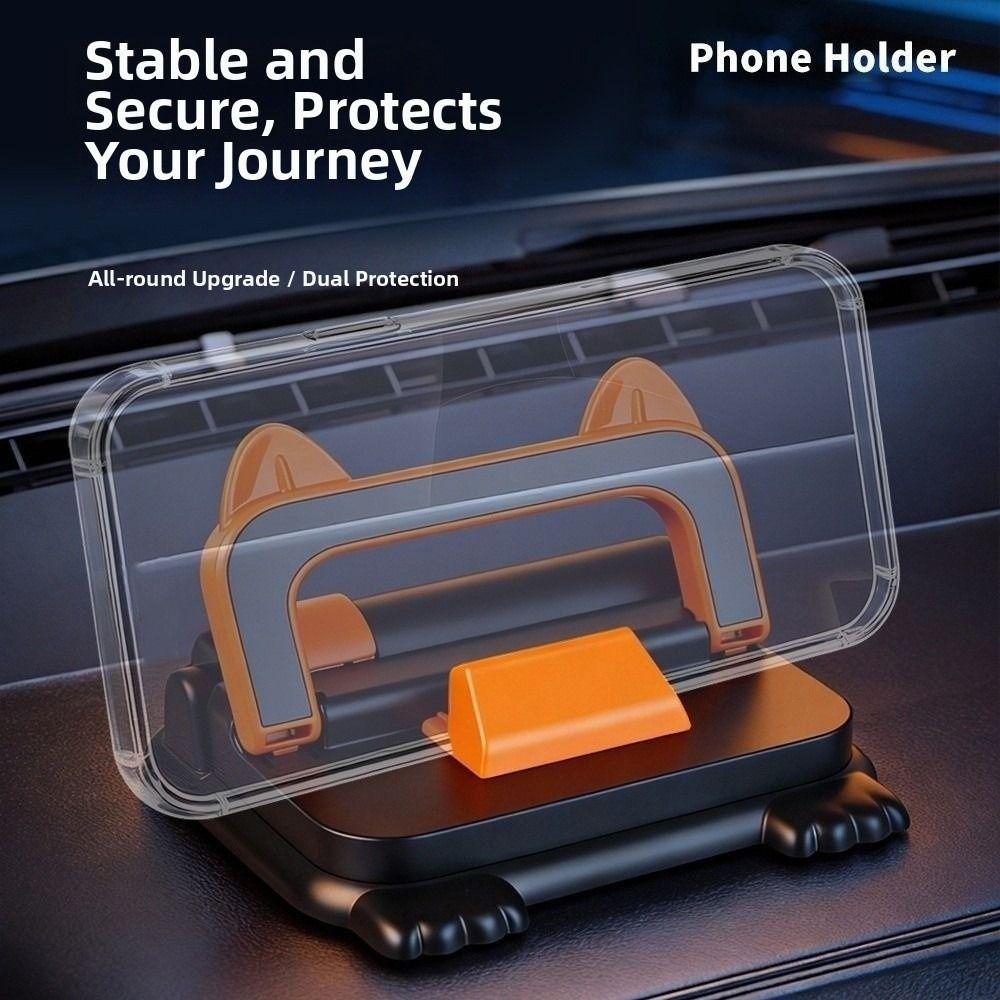 with Parking Number Plate Dashboard Phone Mount 2 in 1 Car Navigation Bracket  Vehicle Mount