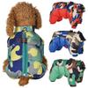 Dog Winter Clothes Warm Cotton Camouflage Jackets with TractionHook Puppy Jumpsuits Skiing Hiking Thick Pet Clothing