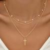 European and American jewelry star five-pointed star women's necklace simple collarbone