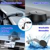 Suction Cup Mount For Carplay Screen, Adjustable Aluminum Alloy Arm, Low Profile Dashboard Mount With 78Mm Strong Adhesive Disk For All Car Display