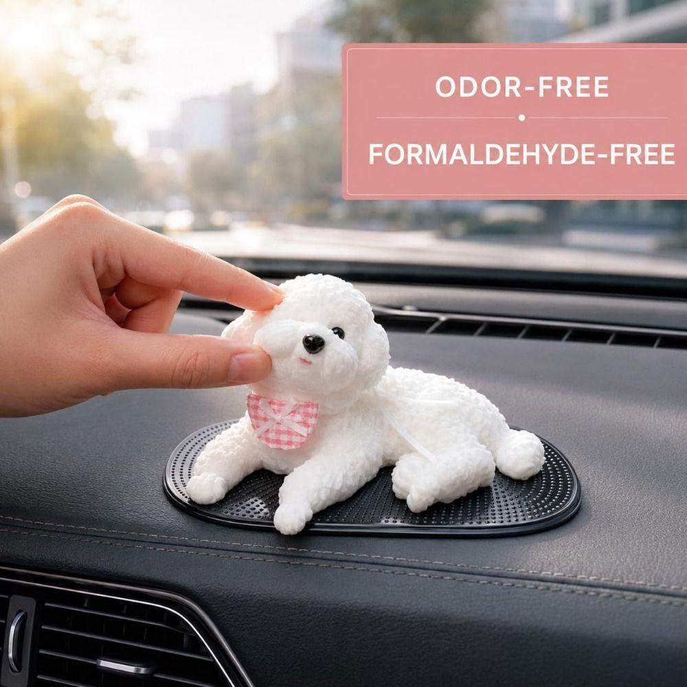 with Anti Slip Pad Car Dog Dashboard Decoration Dog Dog Car Ornament Pet Ornament