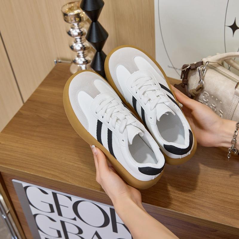 

Sneakers platform casual board shoes women spring and summer white shoes women 35