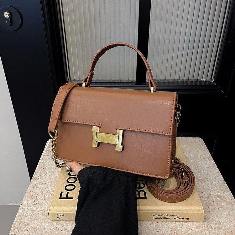 Koreanischer Urban Chic Kleine quadratische Tasche, Ausgabe 2025 - Vielseitige Umhängetasche für Damen, Perfekt für lässige & reife Stile