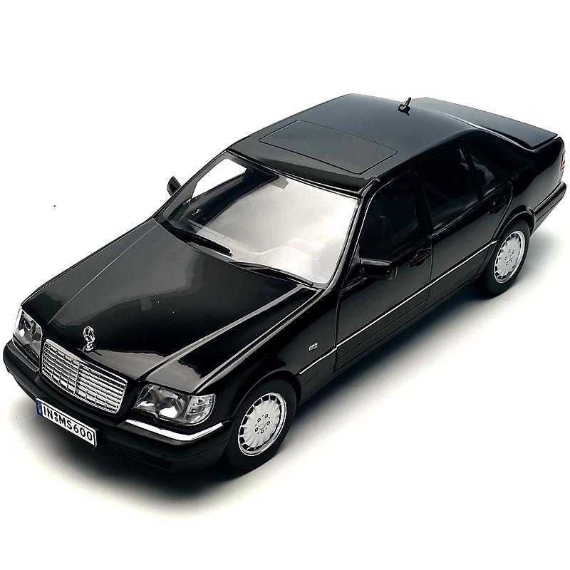 Flaw Special Offer Diecast 1/18 Car Model Scale Mercedes Benz S600 Alloy Model Car Toys for Boys Gift Benz S600 Original Box