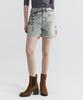 MAGOODGAN Minute 7935 Vintage Light Indigo Mini Shorts