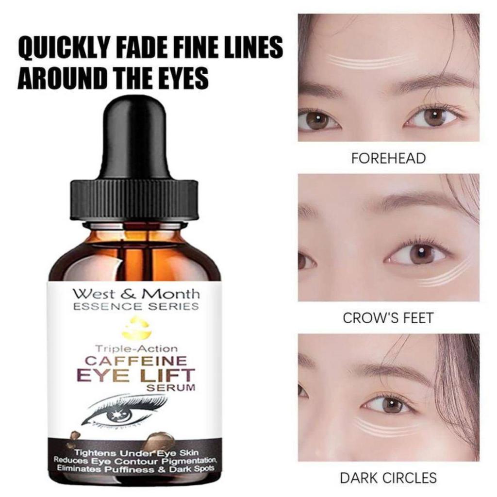 Essenza per la cura degli occhi, essenza schiarente e illuminante, riparazione della pelle danneggiata degli occhi, crema idratante per gli occhi, rughe, pelle nutriente degli occhi