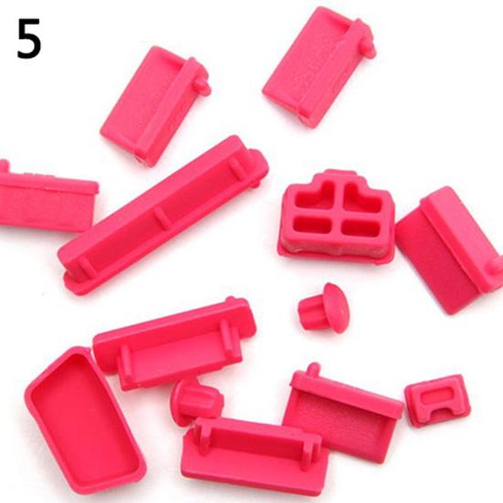 13Pcs Universal Silicone Anti Dust Port Plugs Cover Stopper for Laptop Notebook