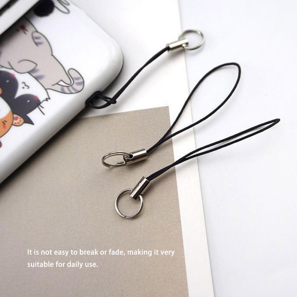 10pcs Anti-Lost Mobile Phone Lanyard Cords DIY Smartphone Ring Bracket Rope Strings for Wrist Strap Bag Accessories