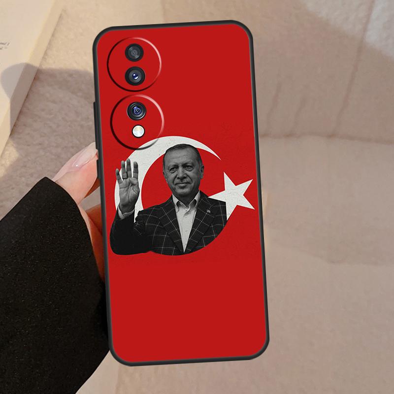 Turkey Recep Tayyip Erdogan For Honor Magic 8 7 6 5 Lite Case For Honor 400 Pro 200 50 70 90 X8c X8b X9d X9b X9c Win RT