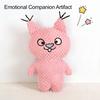 Pet Toy Bite-Resistant Sound Design Interactive Puppy Chew Toy Cartoon Design Teeth Oral Health Safe Chew Toy