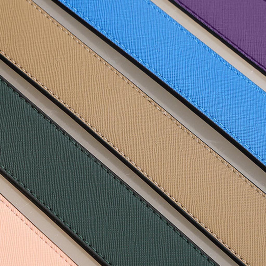 31 Zoll Crossbody-Taschenriemen Handtaschen-Schultertaschen-Ersatz Verstellbarer PU-Riemen für DIY Damen-Geldbörse Handwerks-Taschen