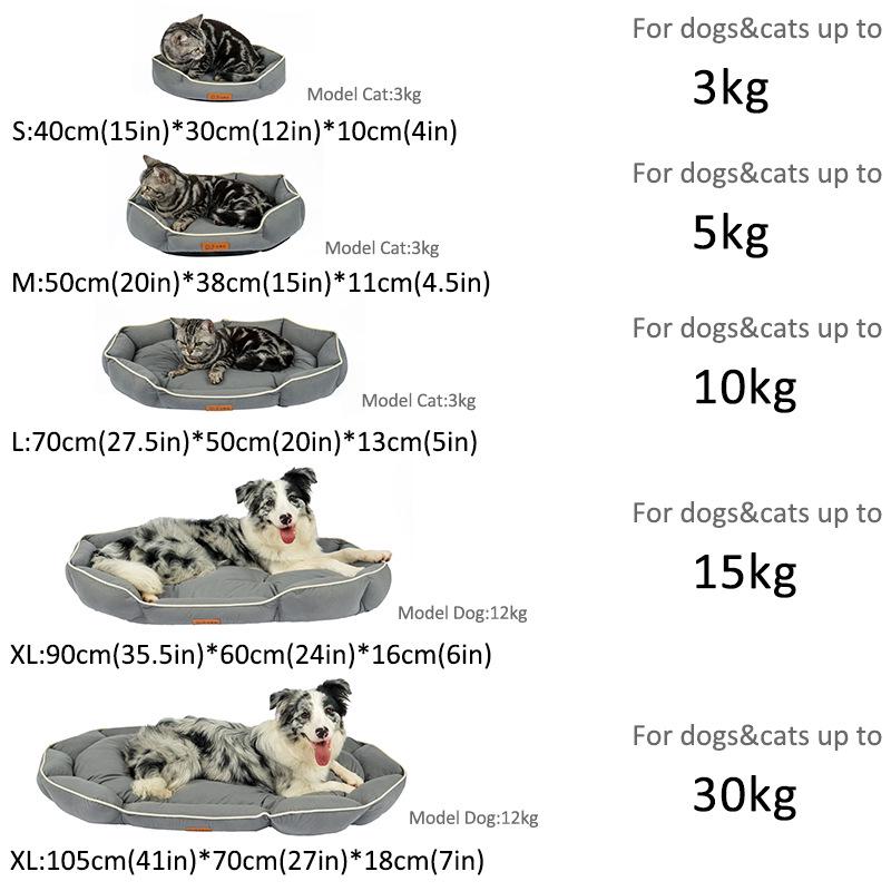 Celoroční pelíšek pro psy plemene Shiba Inu a Golden Retriever - vhodný pro střední a velké psy