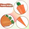 50x Süßigkeitenboxen Kreatives Orangen-Karotten-Design Dekor Niedliche Leckerei Einzigartig für Goodies Partygeschenke