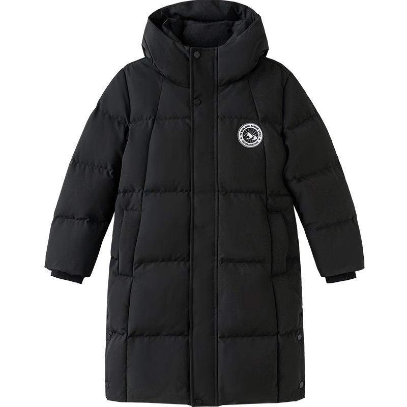 Balabala Kids' Long Thick Down Jacket