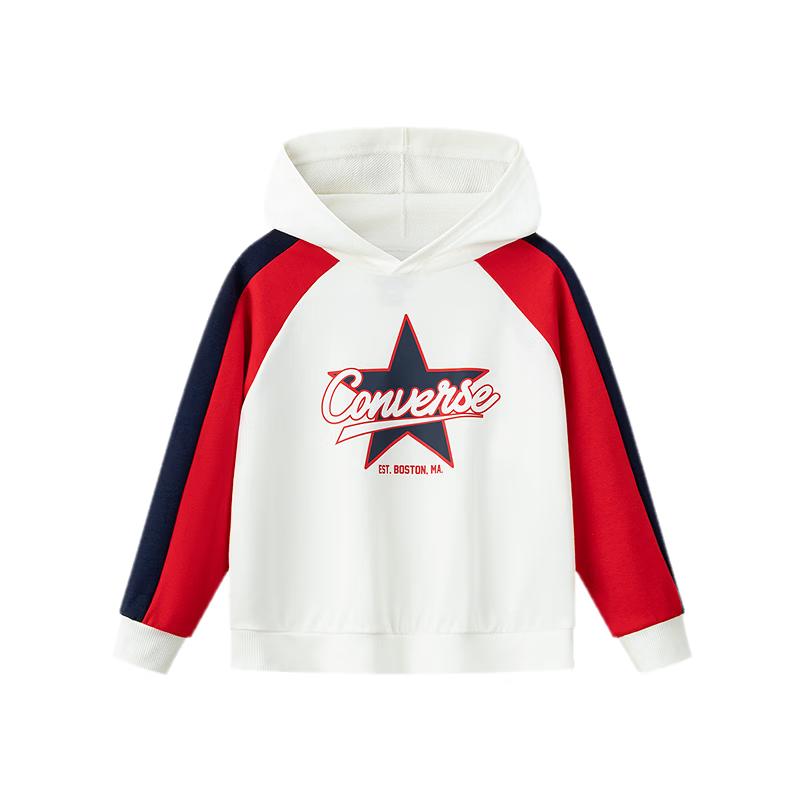 Converse Boys  Hooded Cotton Sweatshirt L