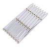 Aluminum Expanding Sewing Gauge Adjustable Equal Space Button Guide Measure for Buttons Pleats Crafts