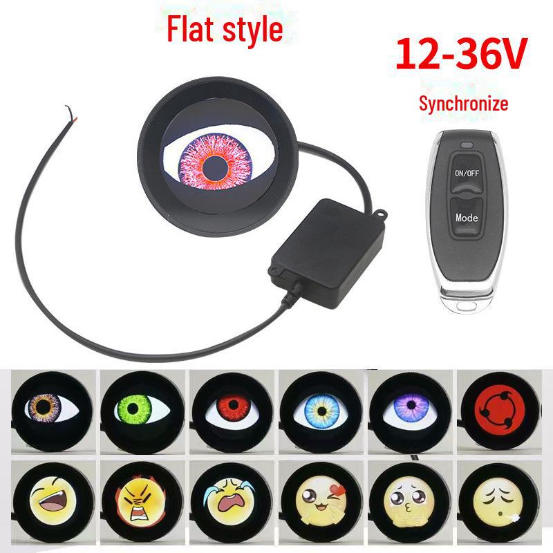 Multi-Mode LED Car Headlight with 1.5W Demon Eye Lens