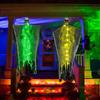 Glowing Hanging Skeleton Ghost Ornament Halloween Party Horror Props Haunted House Decorations