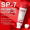 SP-7 Probiotic Whitening Toothpaste - Removes Yellowing & Stains, Freshens Breath, 120g