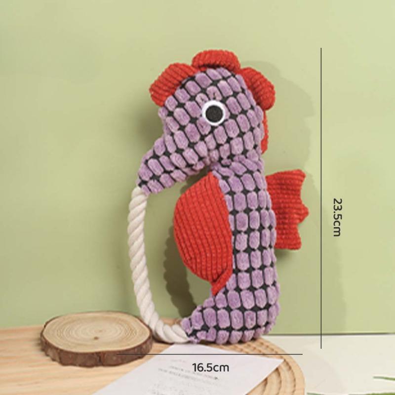 

Dog ToyPet Vocal Pineapple FleeceTeething Durable Puppy Small DogGolden Retriever Boredom Relief Tool