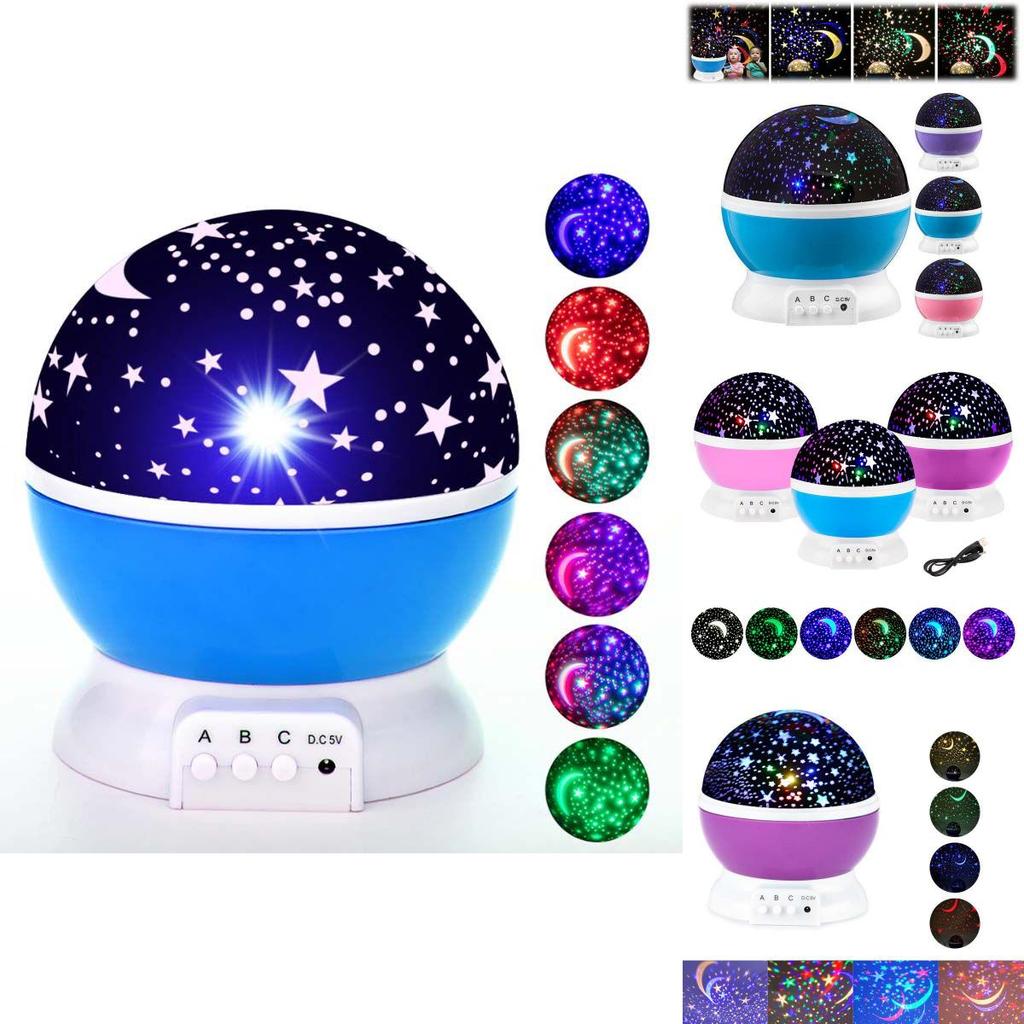 Starry Night Light Projector Create A Celestial Atmosphere In Your Room