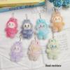 Piszczący wisiorek Labubu 3. generacji: DIY Biżuteria i Dodatek do Odzieży Pluszowy Brelok z Lalką