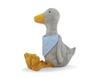 Decorative Plush Goose with a Scarf - Gray