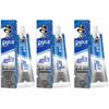 Hawley Ultra White Bamboo Charcoal Toothpaste 3-Pack with Tissues