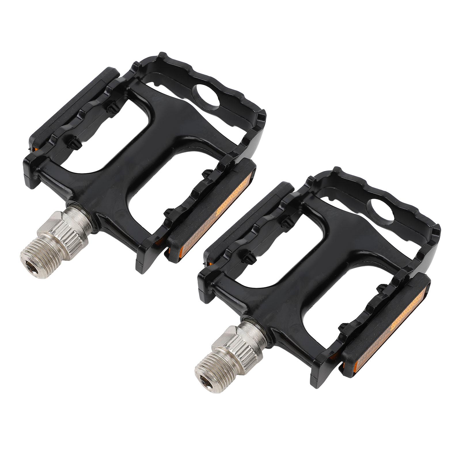 2pcs Bicycle Pedals Universal Lightweight Slip Resistance DU Sealed Bearings Aluminum Alloy Road Bike Pedals for Bike Accessories